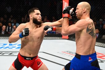 Jorge Masvidal (left) and Donald Cerrone
