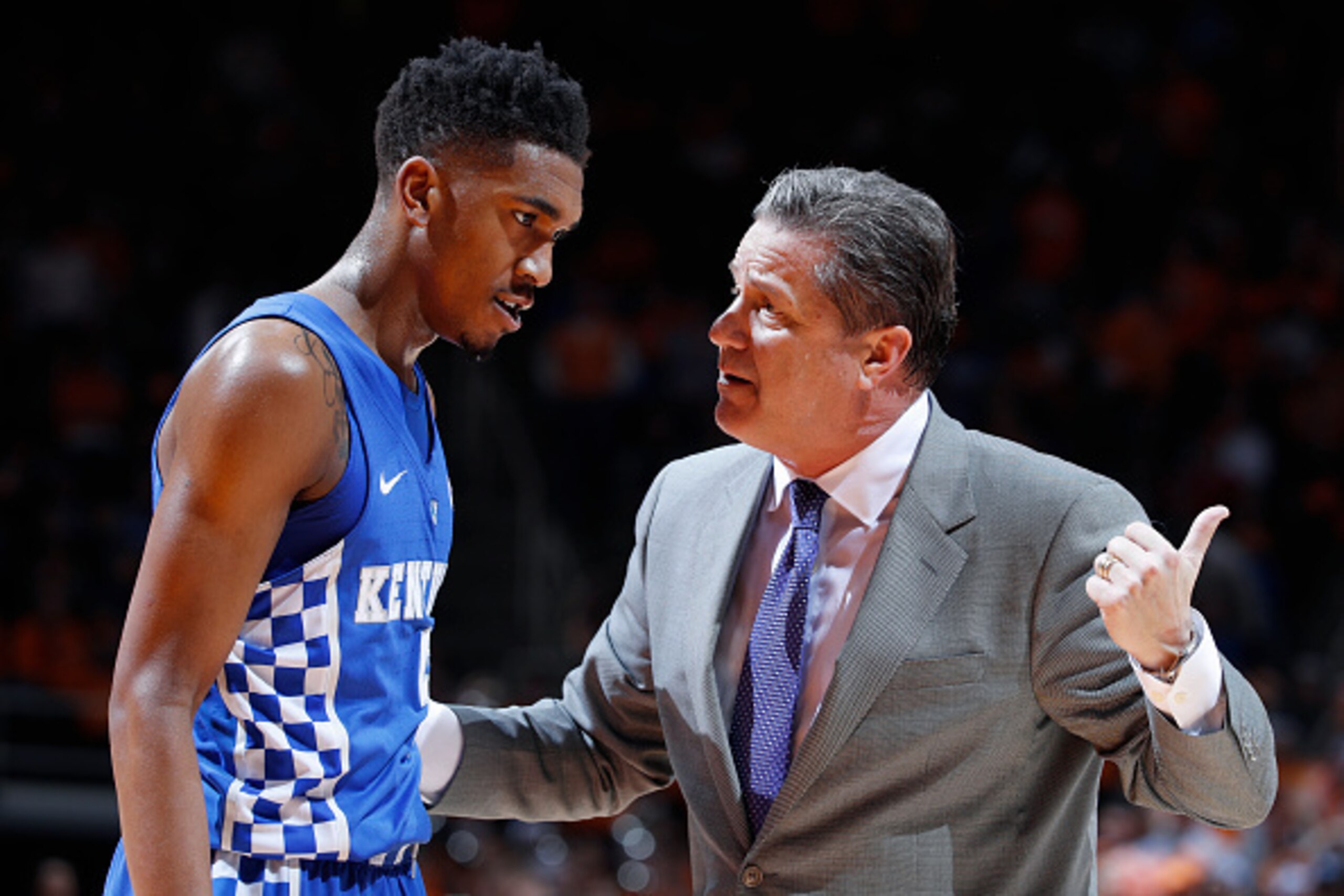 John Calipari's words of wisdom weren't enough for Malik Monk to find his stroke against Tennessee.