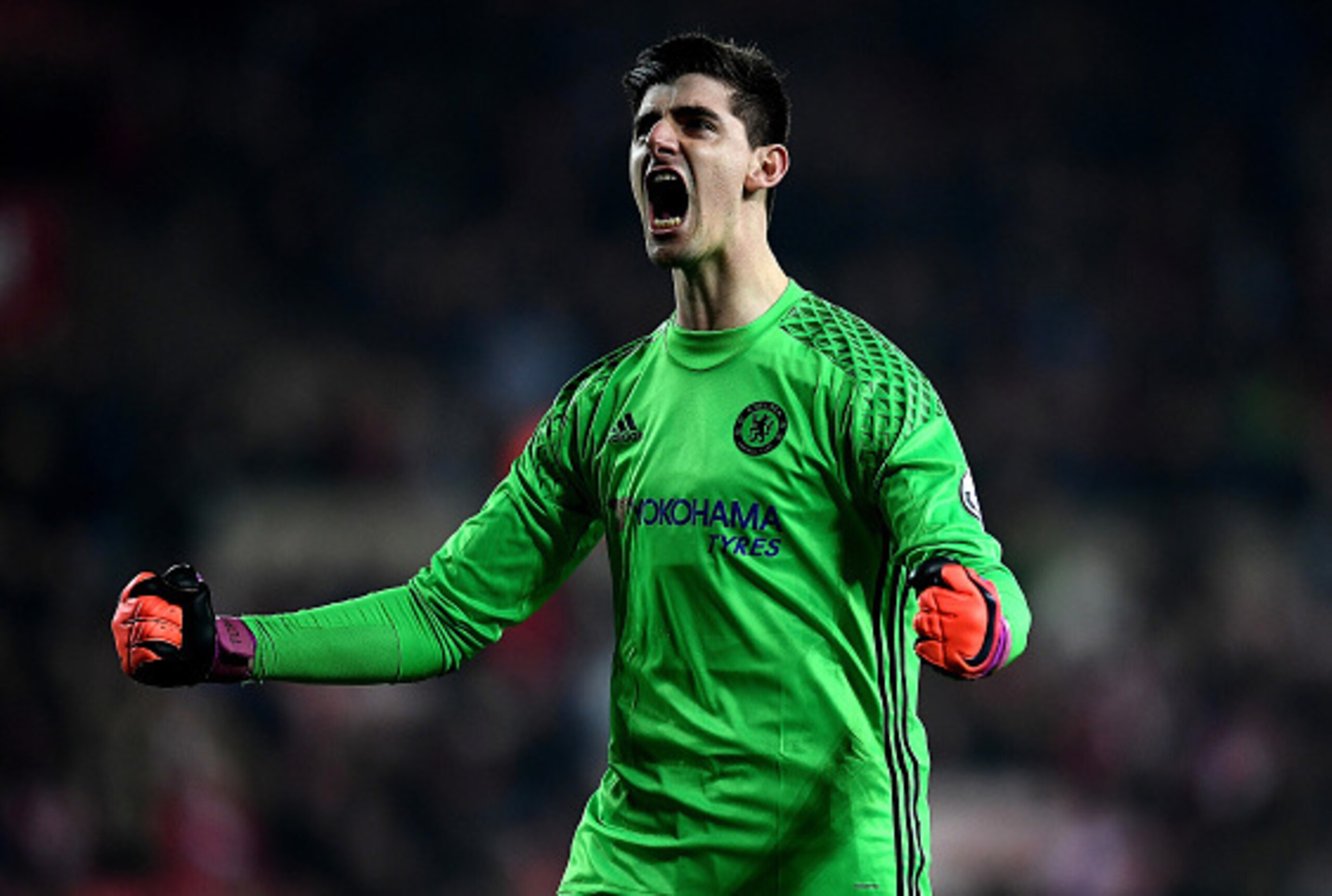 Thibaut Courtois is the obvious choice to start in goal for our combined XI. Thibaut Courtois is the obvious choice to start in goal for our combined XI.
