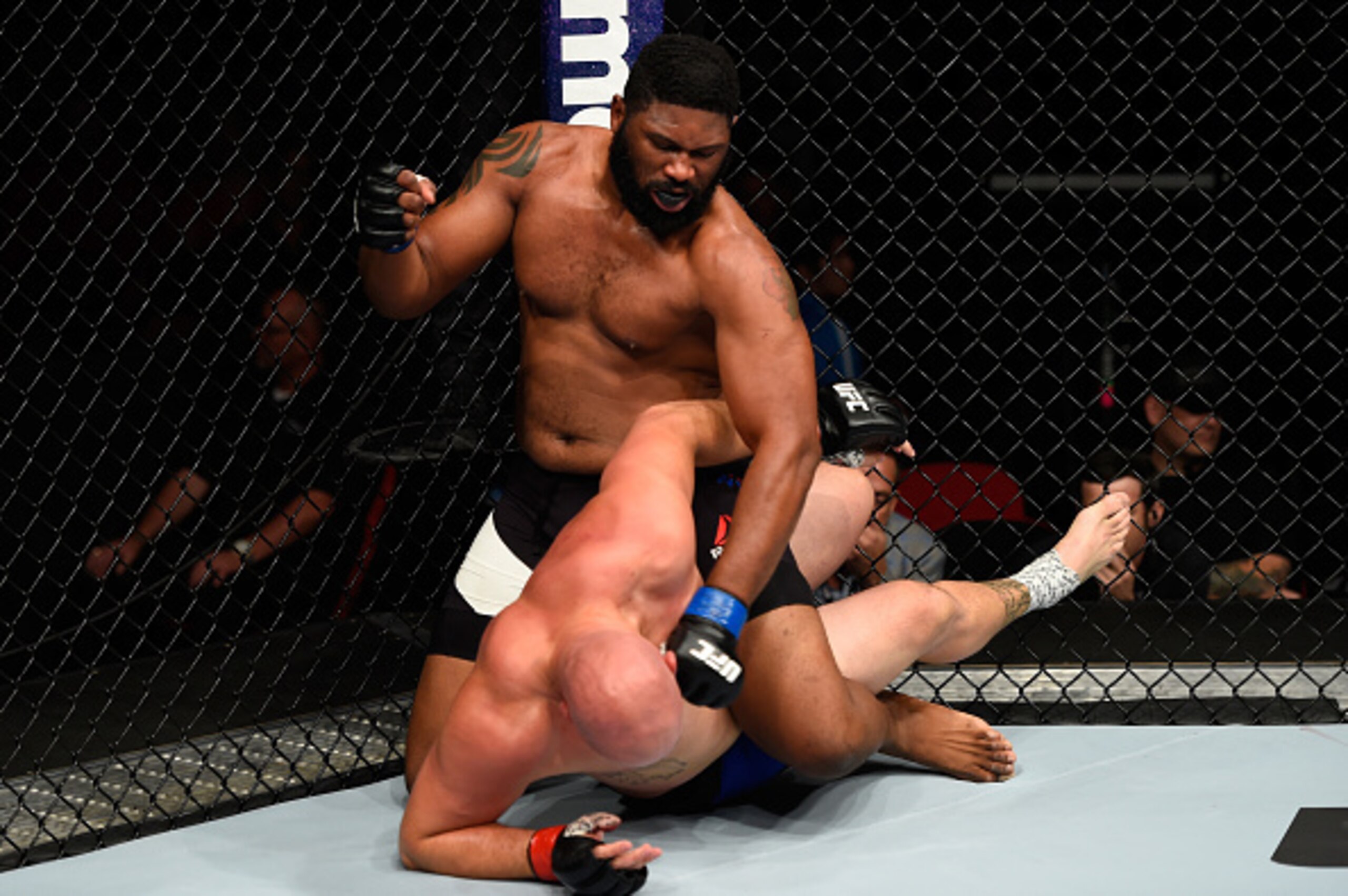 Curtis Blaydes is a rising talent at heavyweight.