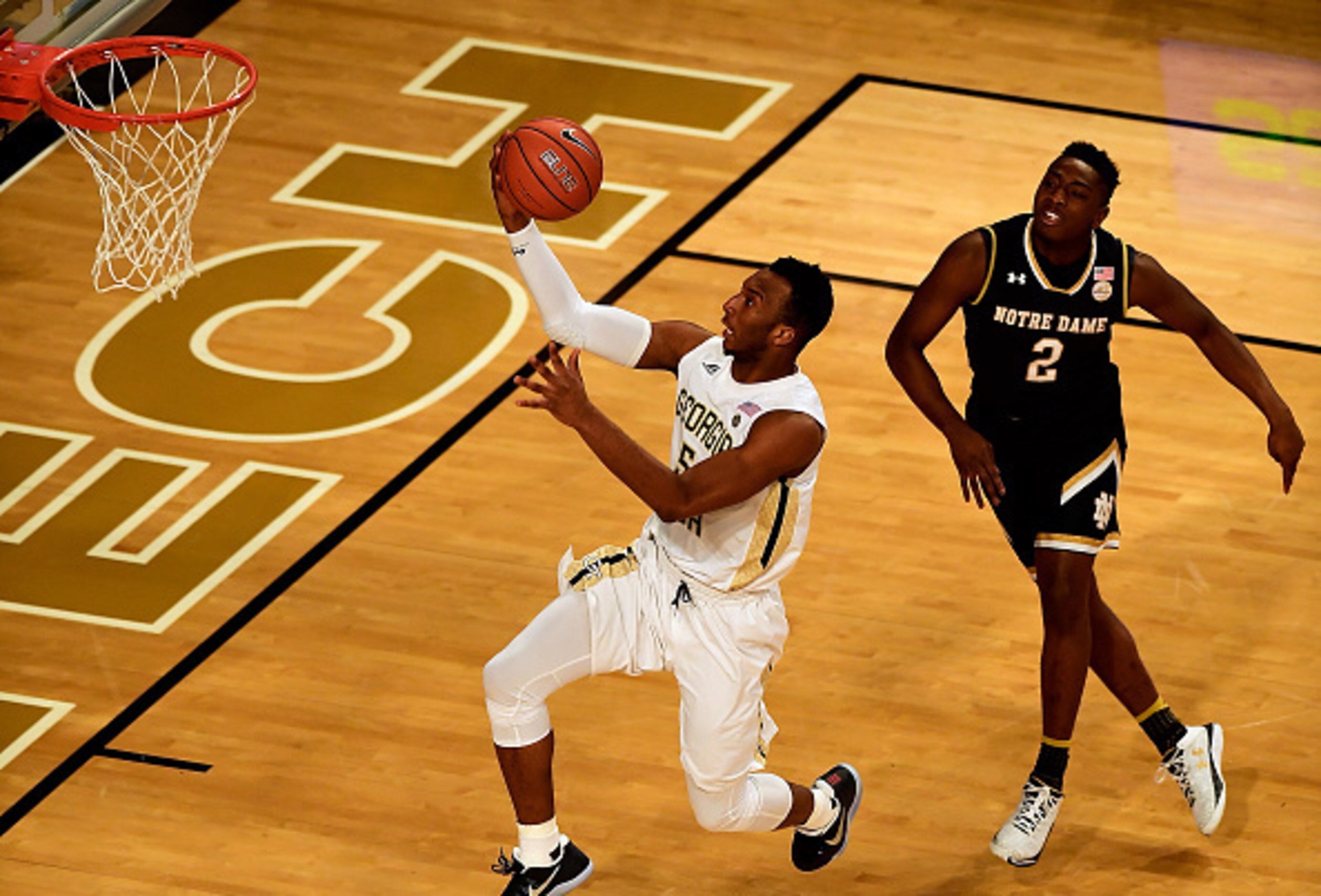 Josh Okogie's game-winning layup pushed Georgia Tech into the projected field.