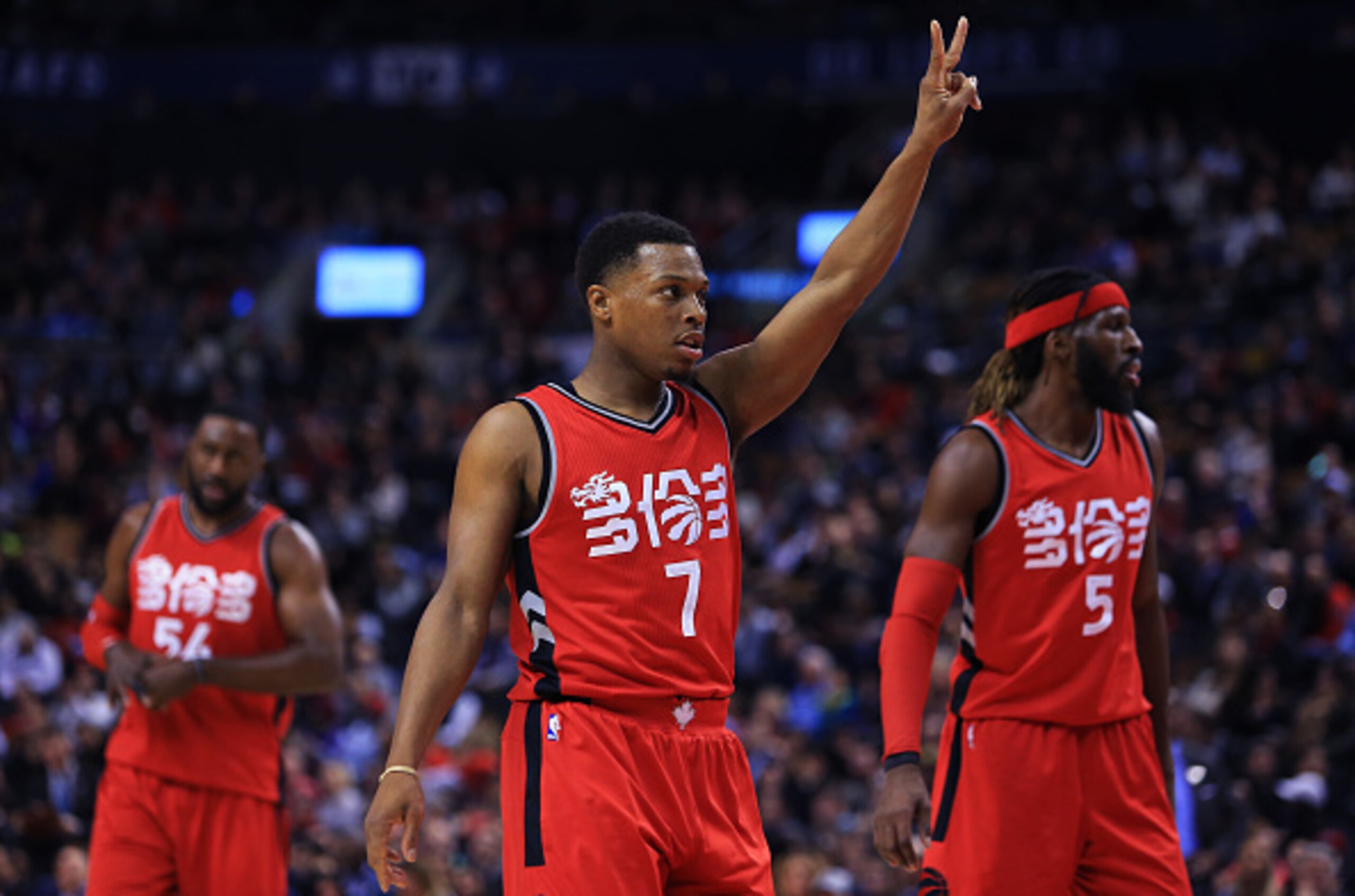 Raptors PG Kyle Lowry Raptors PG Kyle Lowry