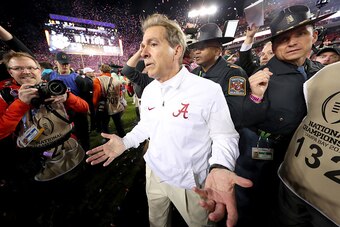 Alabama coach Nick Saban had to settle for second-best in 2016, but things are looking good for 2017 with the addition of another No. 1 recruiting class.