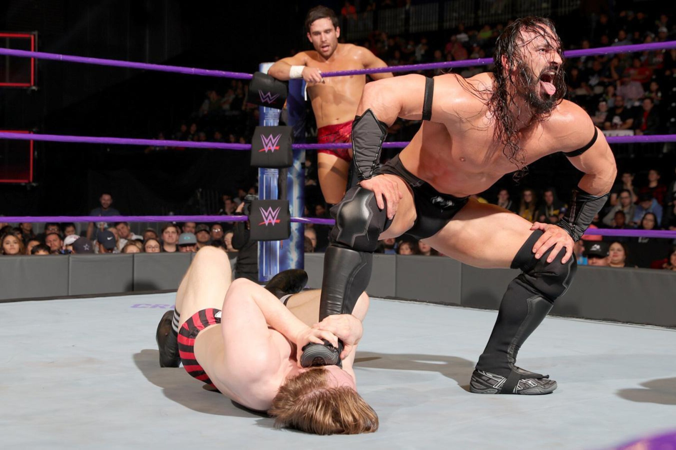 Neville choking the life out of Jack Gallagher. Neville choking the life out of Jack Gallagher.