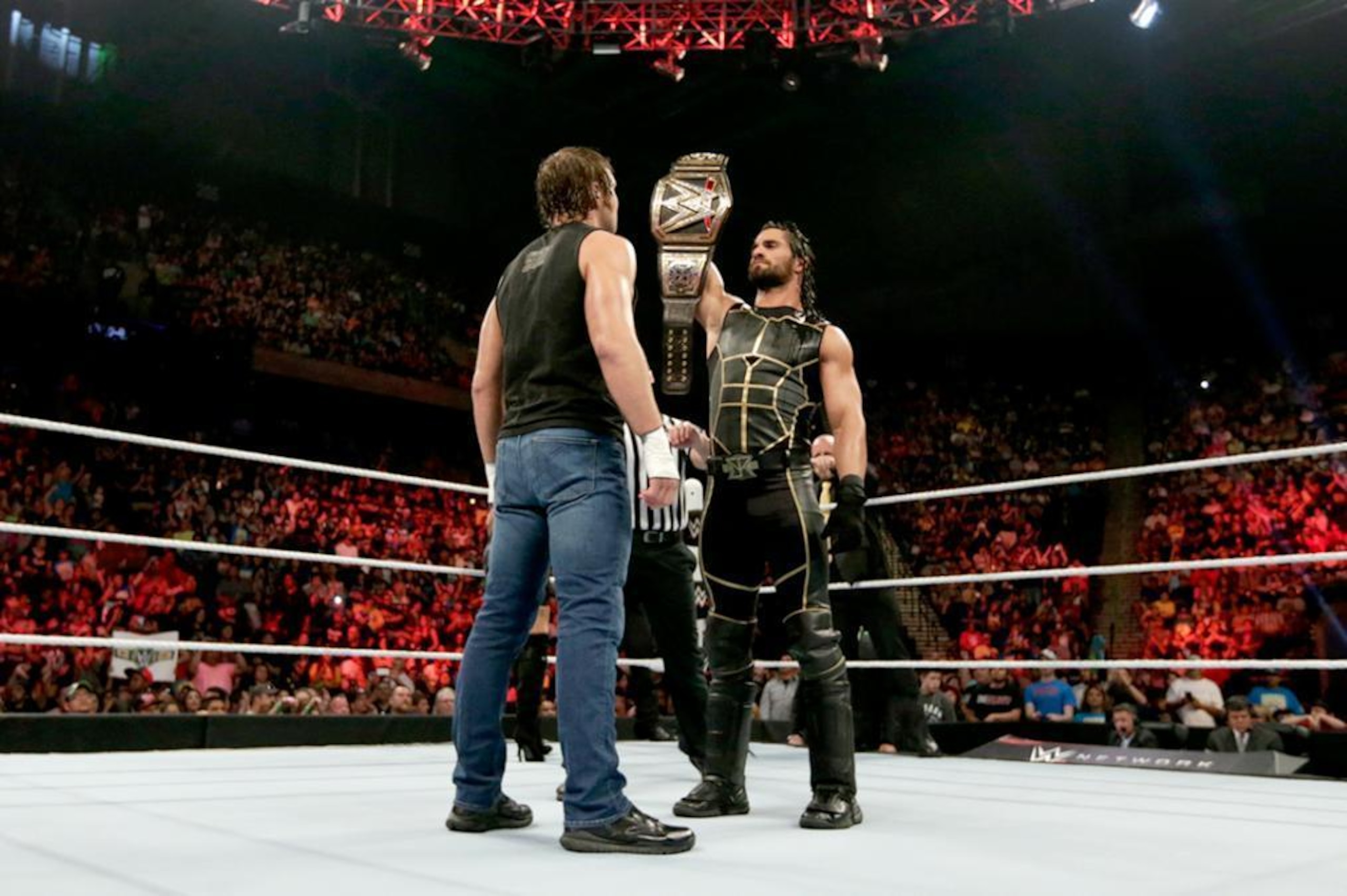 Seth Rollins and Dean Ambrose headlined Elimination Chamber 2015 for the WWE Championship.