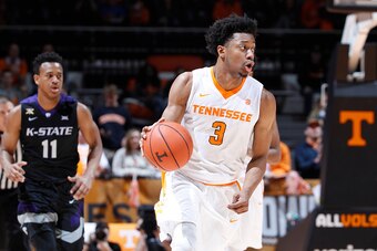 Robert Hubbs and Tennessee are moving up for a second consecutive week.