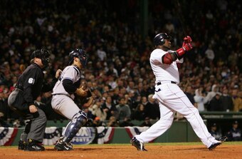 Behind David Ortiz, the Boston Red Sox rallied from 3-0 to defeat the New York Yankees in 2004's ALCS.