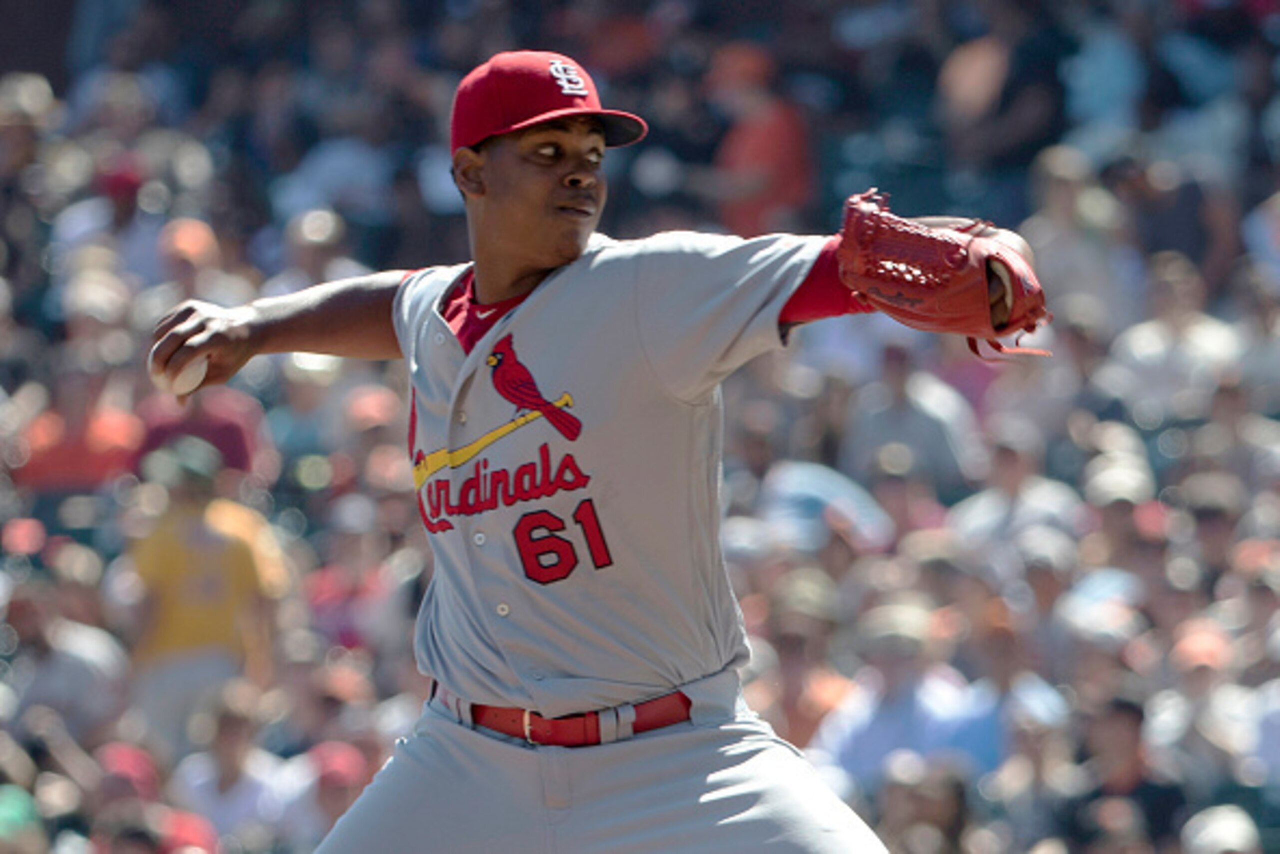 St. Louis Cardinals right-hander Alex Reyes St. Louis Cardinals right-hander Alex Reyes