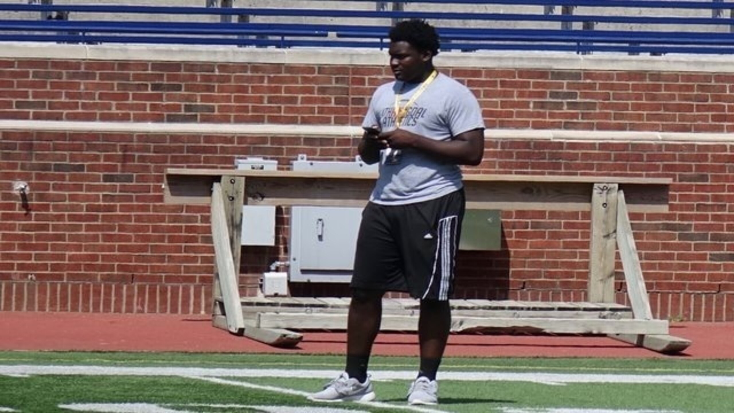 James Hudson provides a lot of options for Michigan's defensive line.