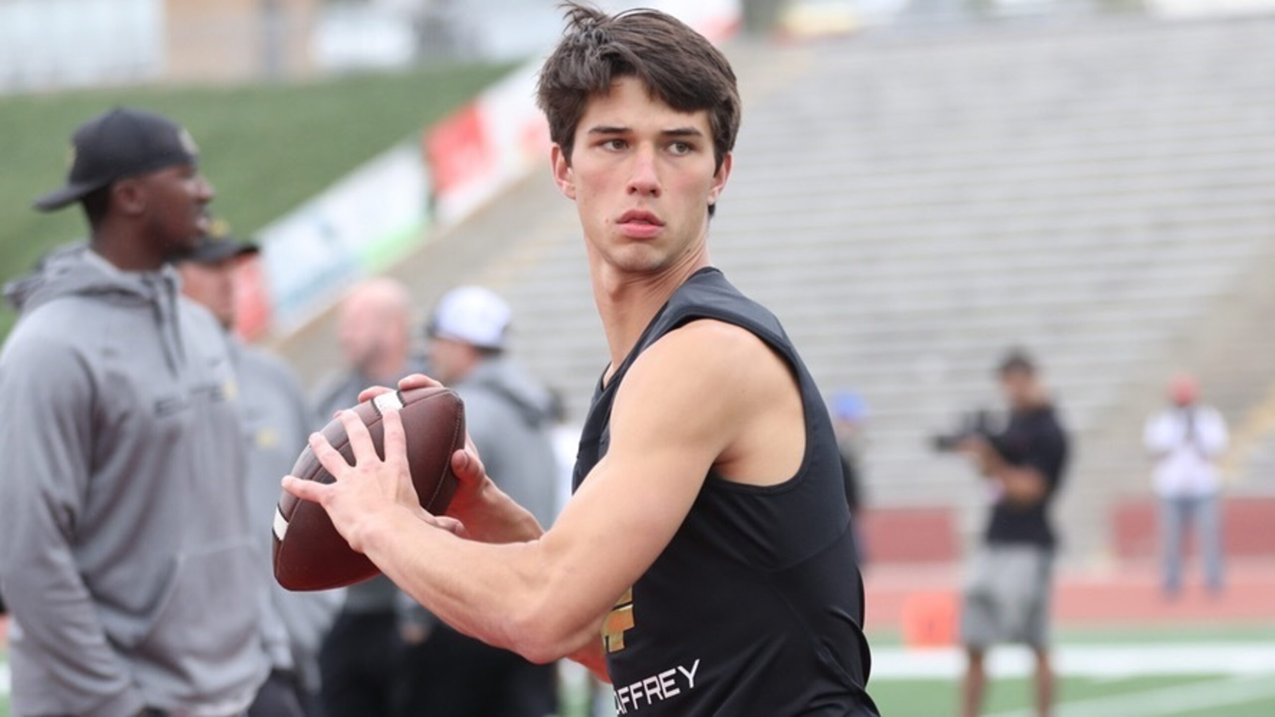 Dylan McCaffrey will continue his family's football legacy at Michigan.