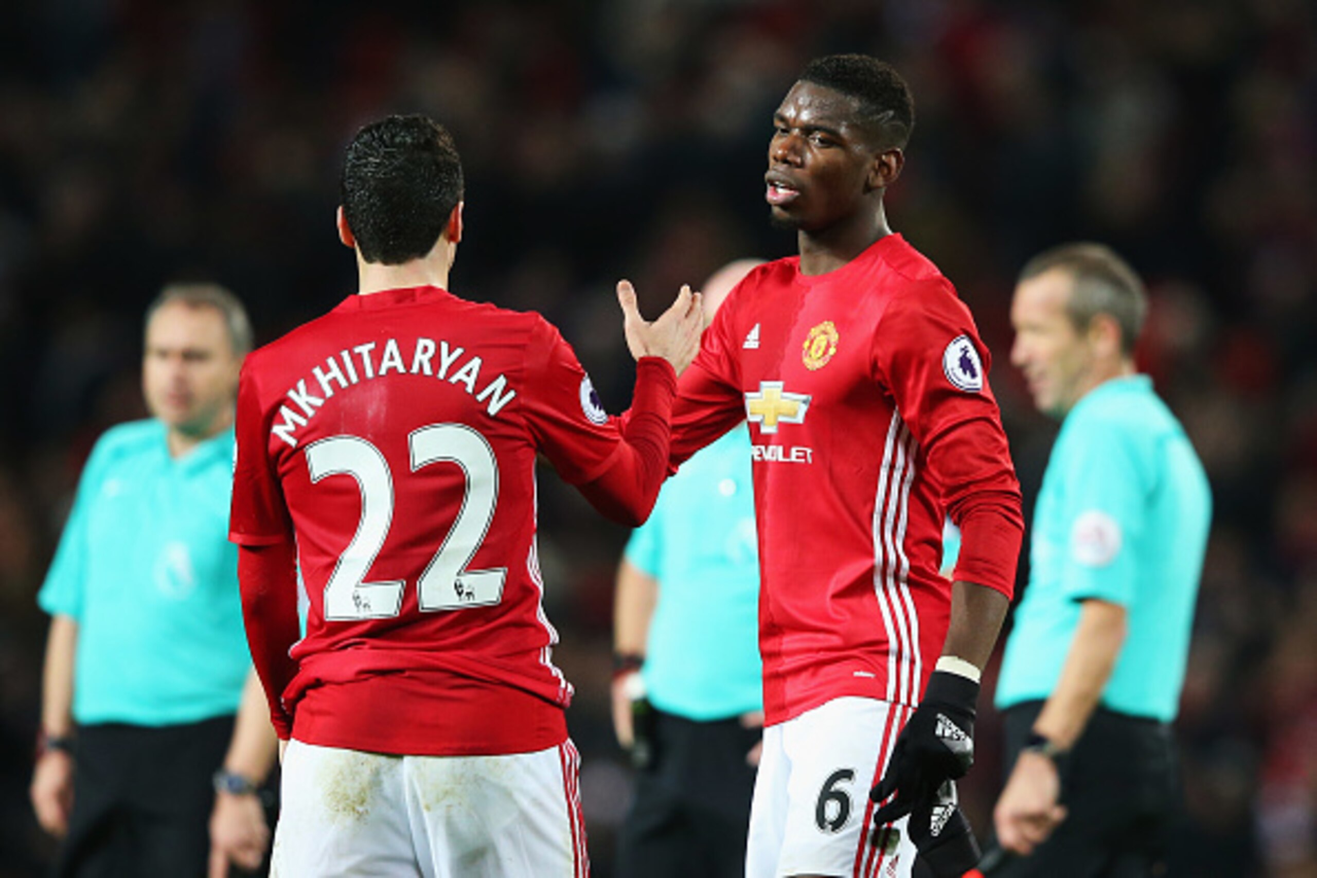 Henrikh Mkhitaryan and Paul Pogba: Two of Mourinho's best decisions.