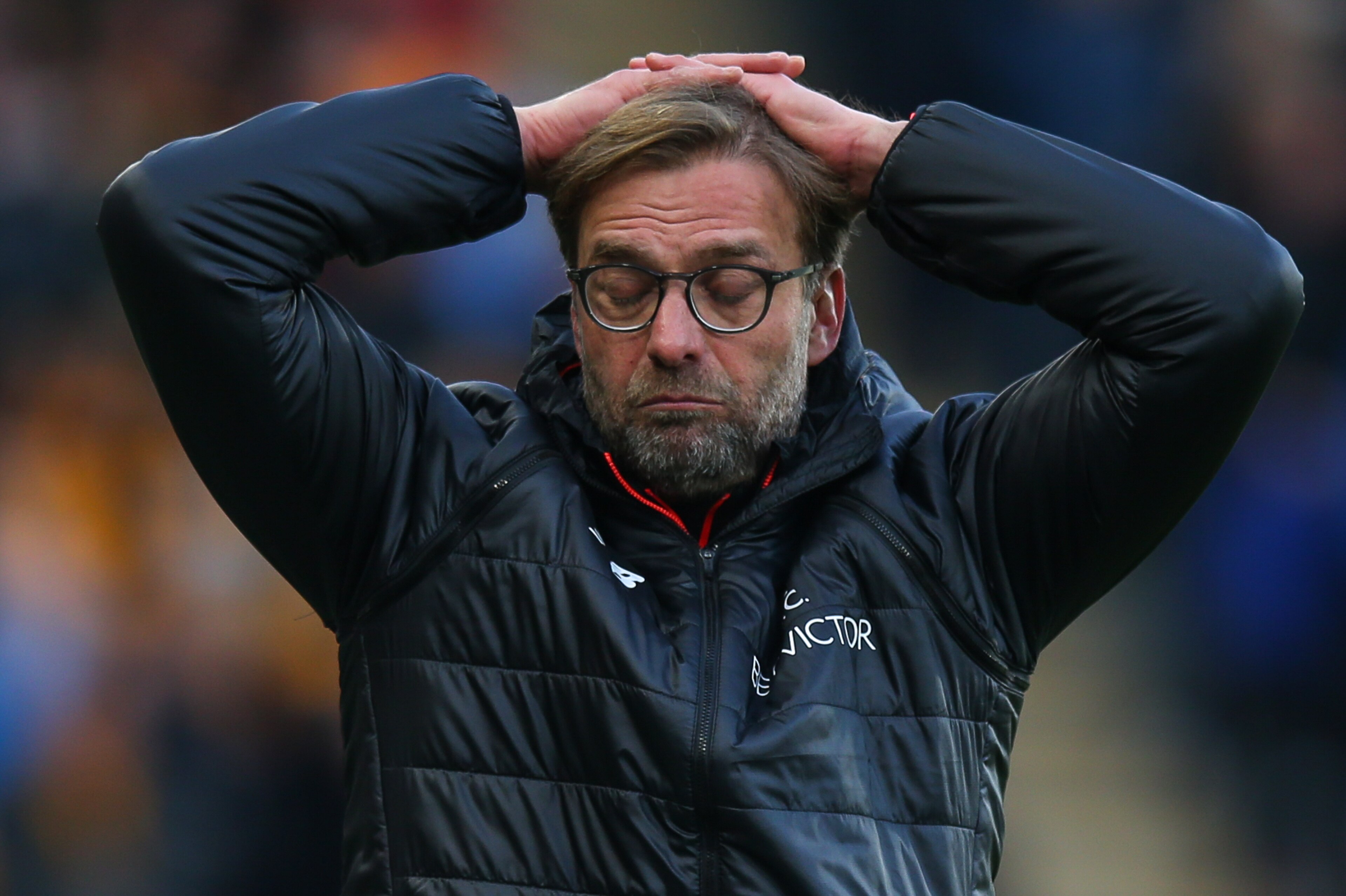 Don't look now, Jurgen, but you've dropped out of the top four in the Premier League.