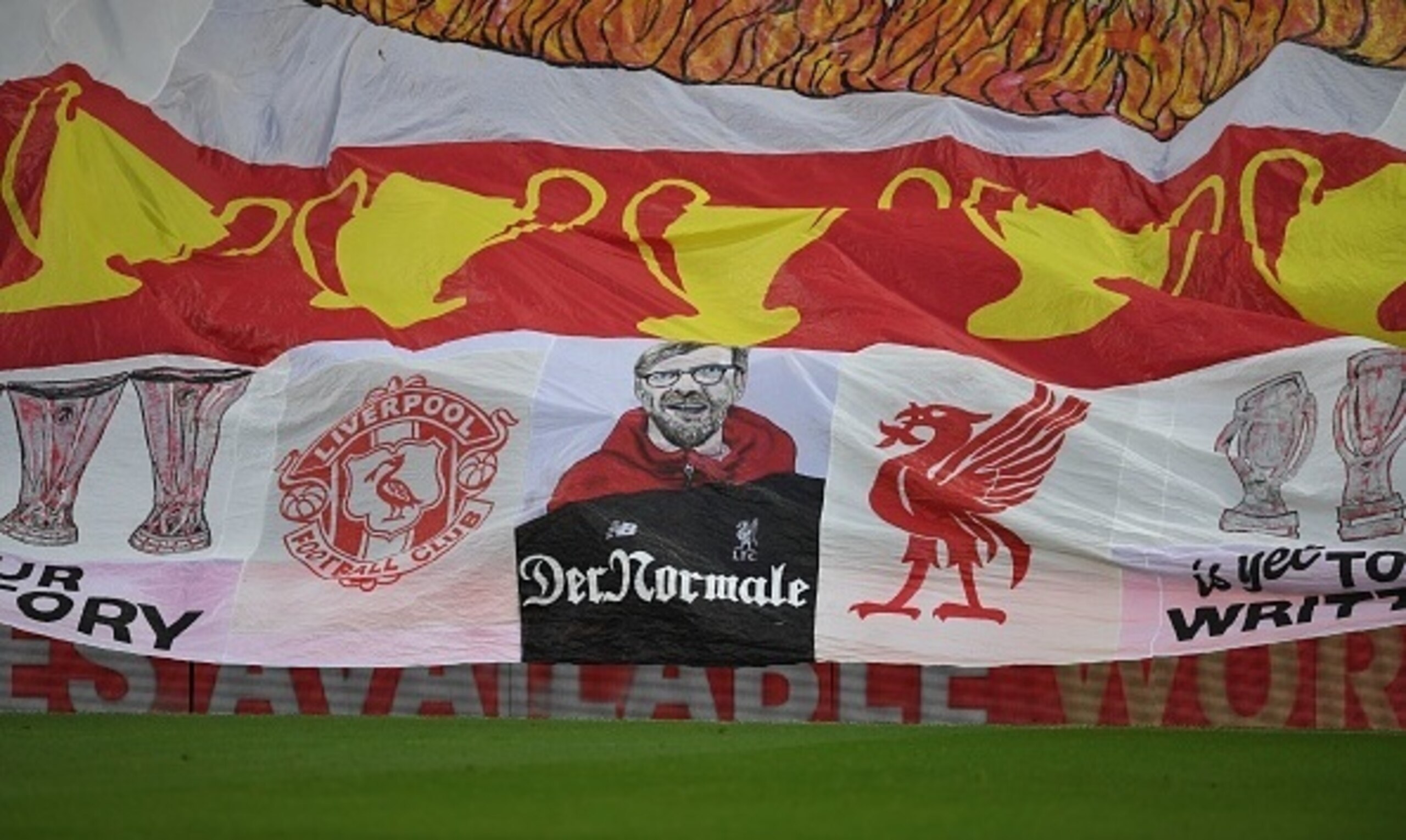 The Liverpool fans took a shine to Klopp quickly after his arrival.