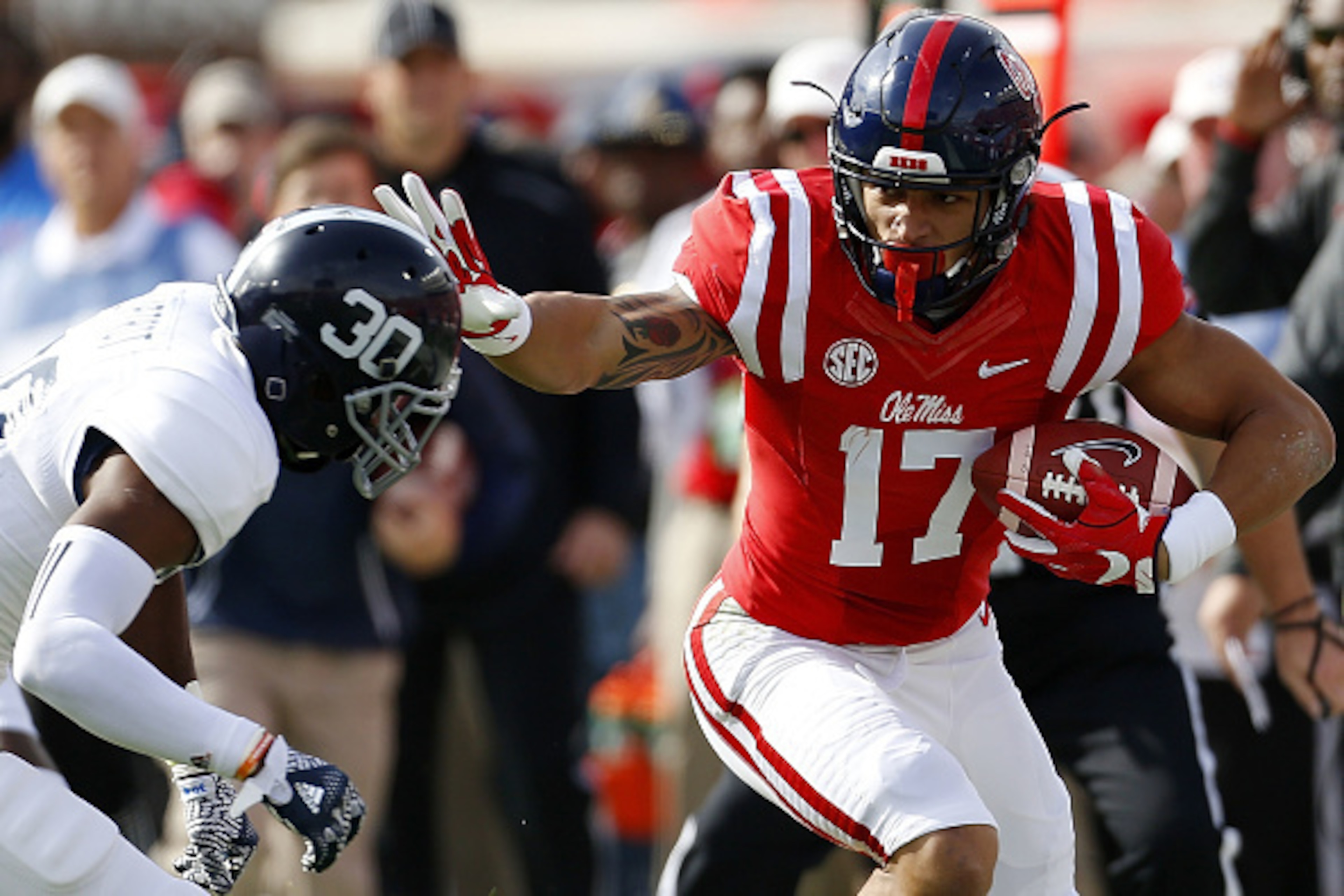 Ole Miss TE Evan Engram Ole Miss TE Evan Engram