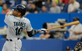 Eric Thames signed with the Milwaukee Brewers after raking in the Korean Baseball Organization.