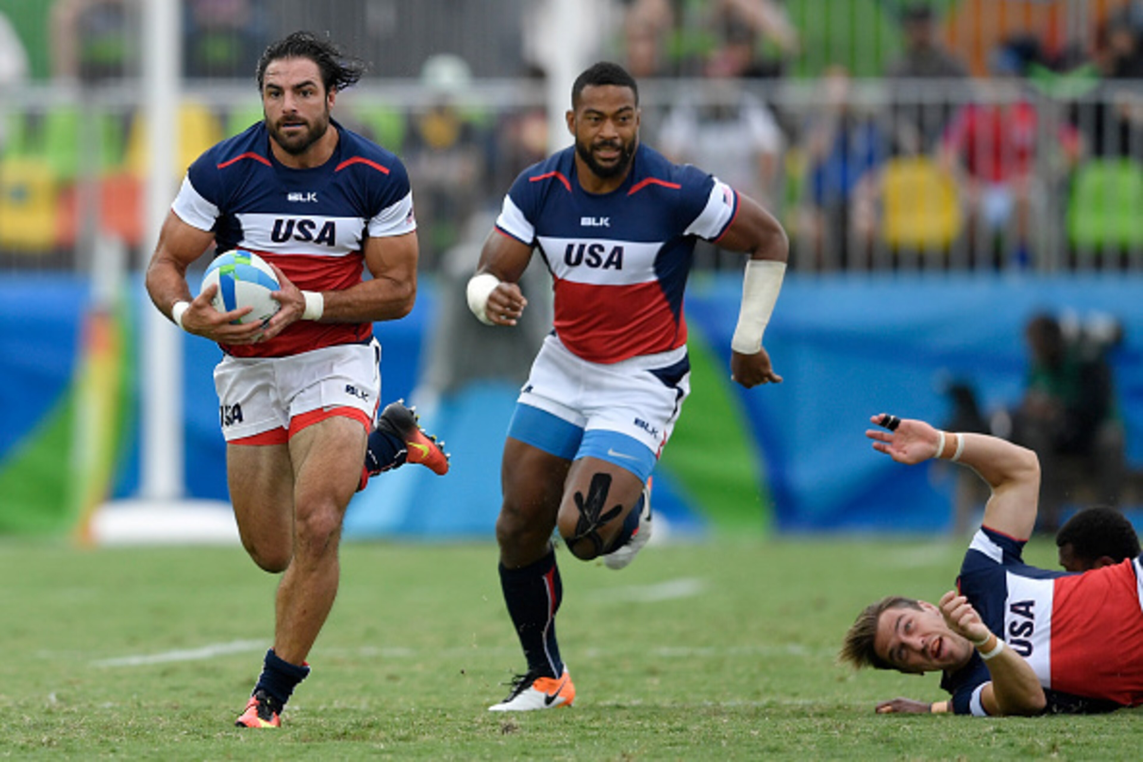Nate Ebner returned to his first sport, rugby, for the 2016 Summer Olympics.
