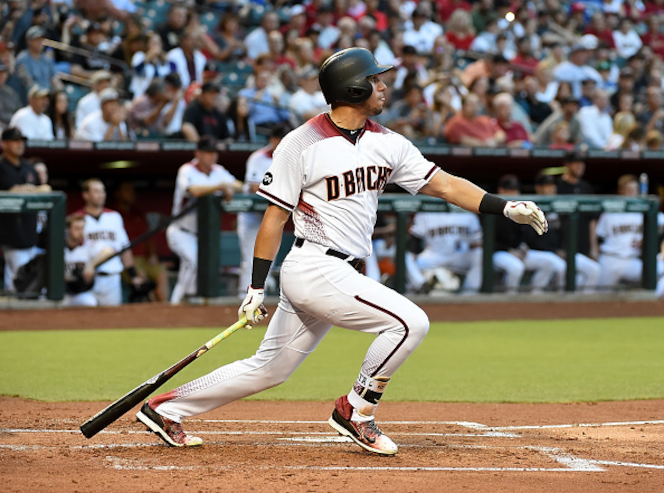 David Peralta changed positions, played on the independent circuit and worked at McDonald's before making the majors.