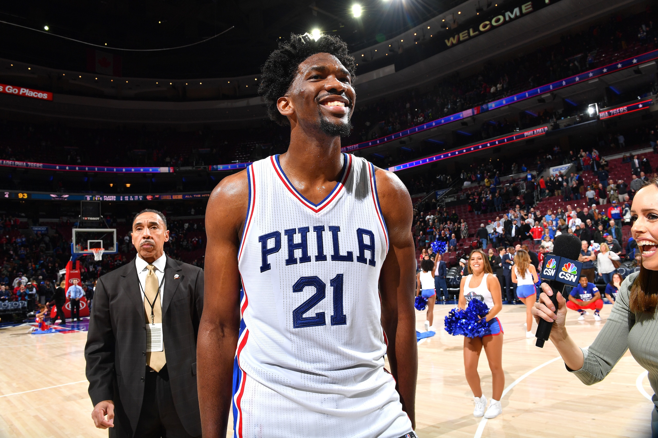 76ers C Joel Embiid 76ers C Joel Embiid