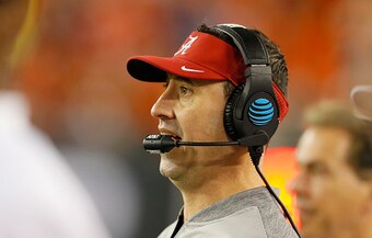 After being promoted to analyst, Steve Sarkisian was Alabama's offensive coordinator for just one game.