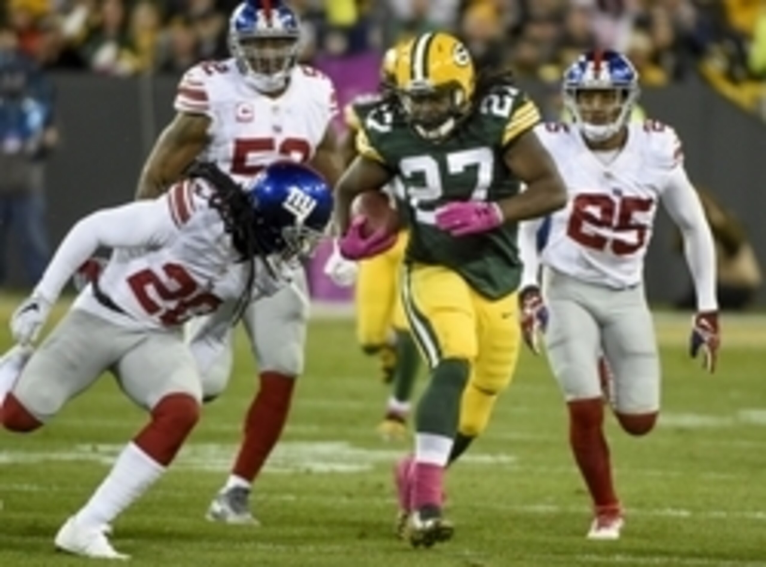 Should Eddie Lacy hit the free-agent market, could Pittsburgh be a destination?