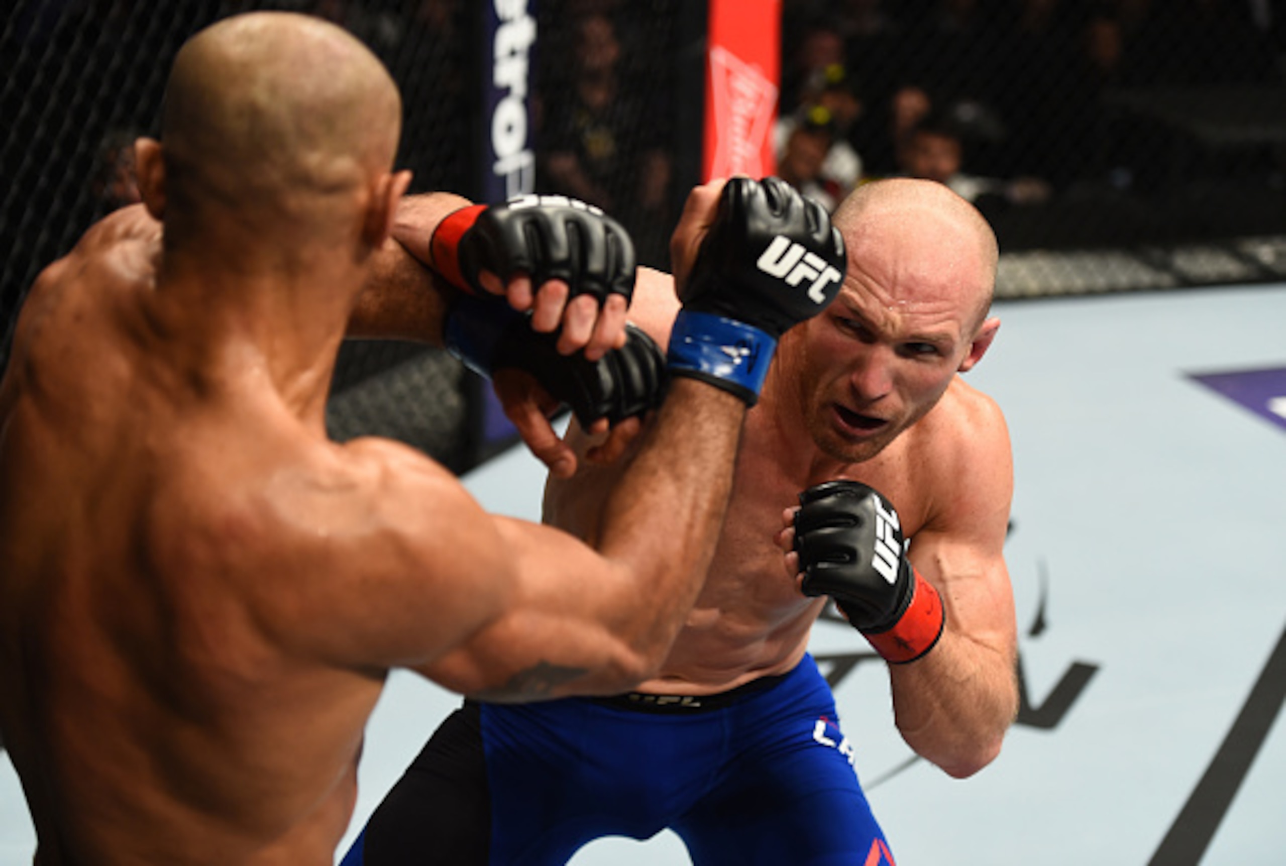 New York native Ryan LaFlare won the evening's opening bout over Roan Carneiro.