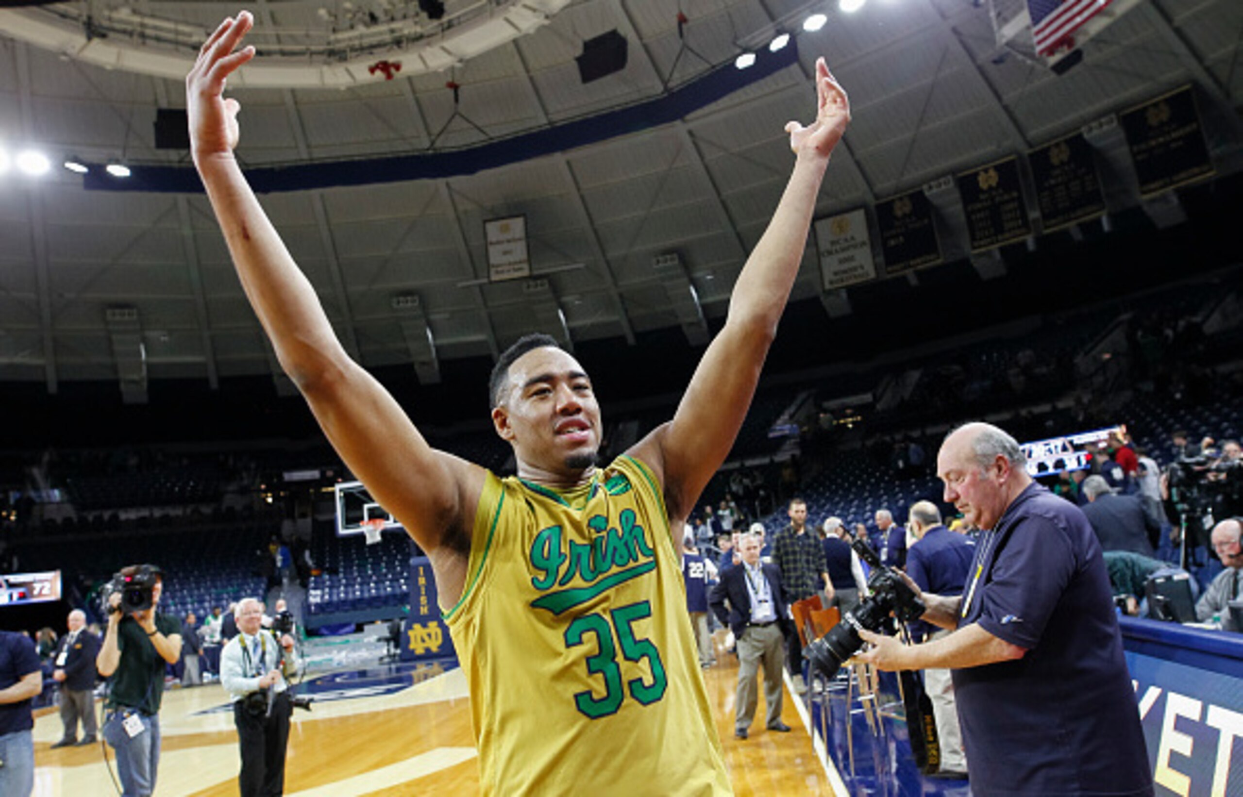 Notre Dame's Bonzie Colson just had perhaps the most impressive week of any player this season.