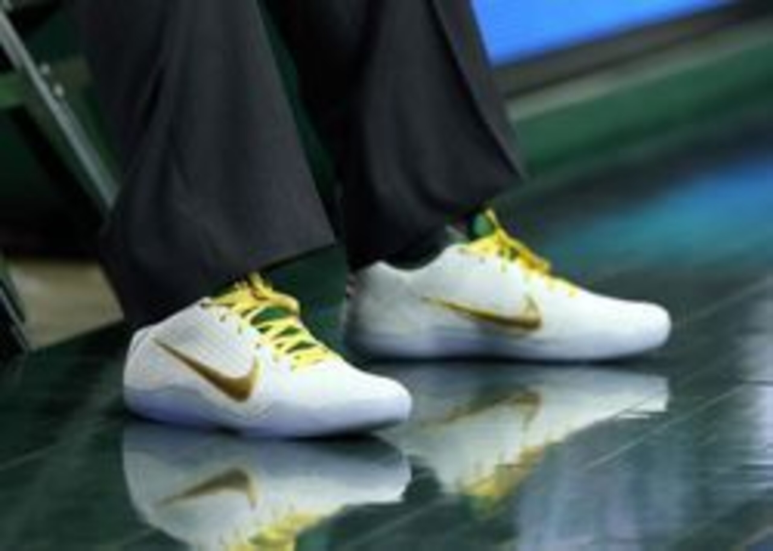 Tom Izzo wears Lacey's Laces.