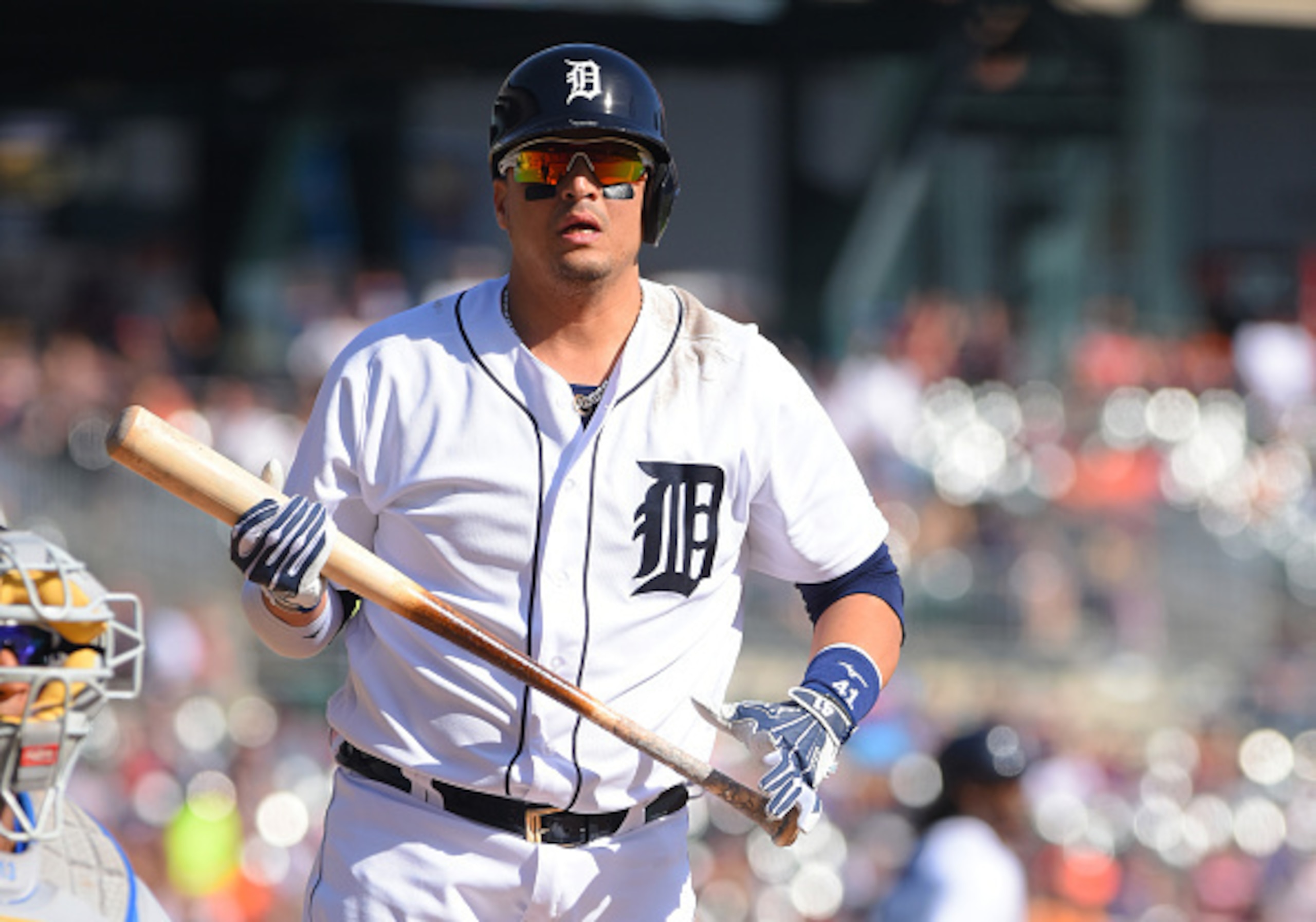 Detroit Tigers designated hitter Victor Martinez