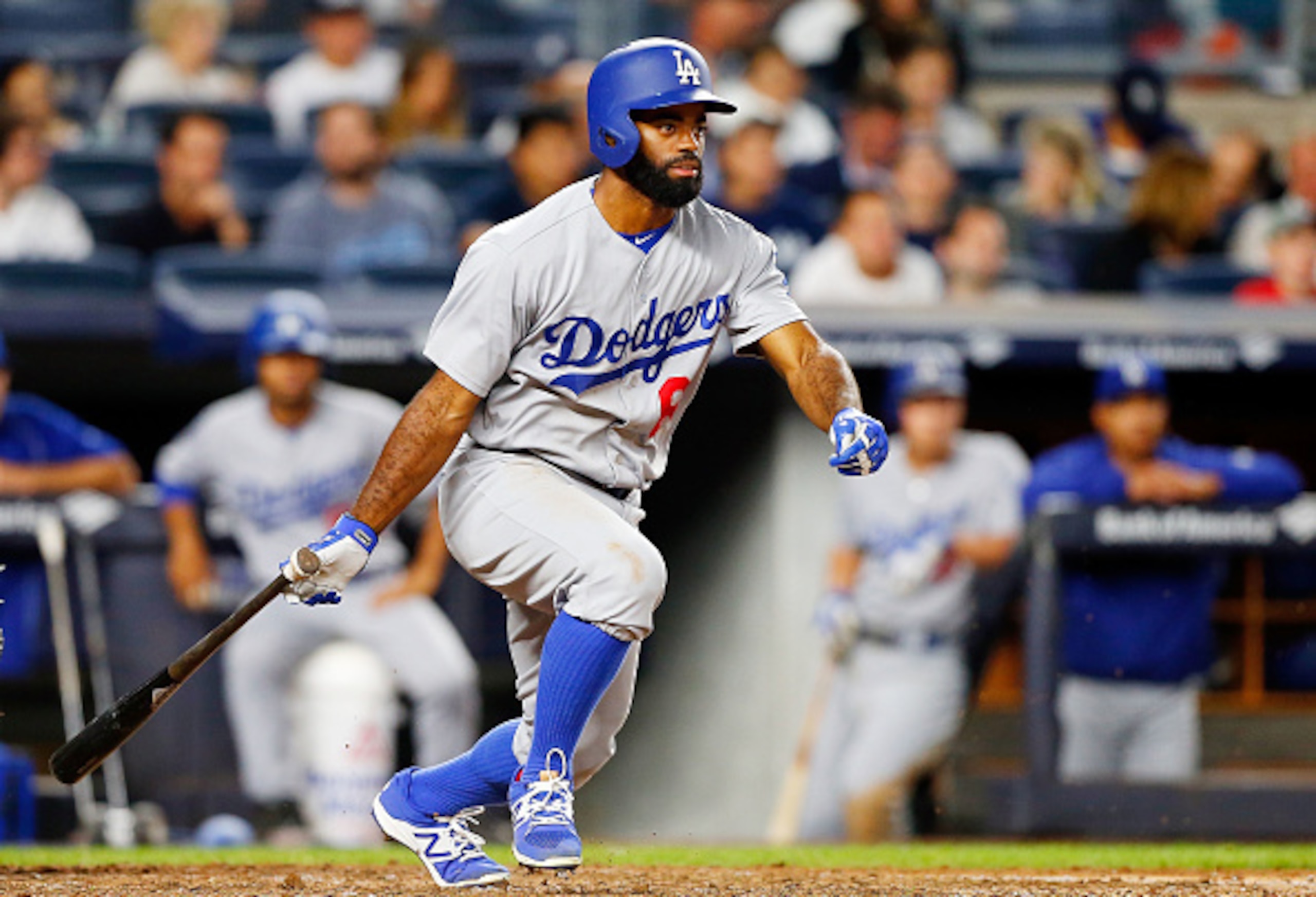 Los Angeles Dodgers outfielder Andrew Toles