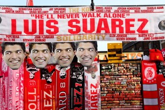 Luis Suarez did the famous No. 7 shirt proud during his time at Anfield.