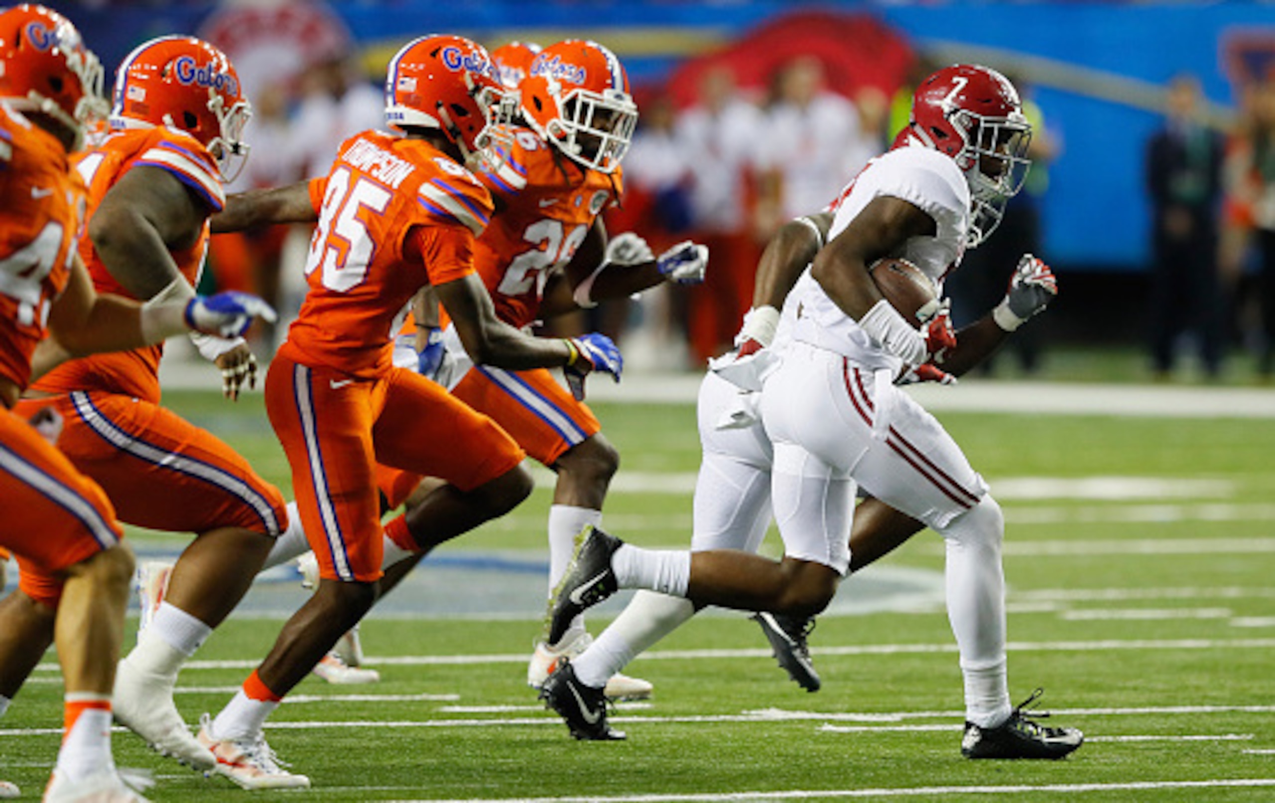 Even as a freshman, Trevon Diggs established himself as a dangerous playmaker for the Crimson Tide.