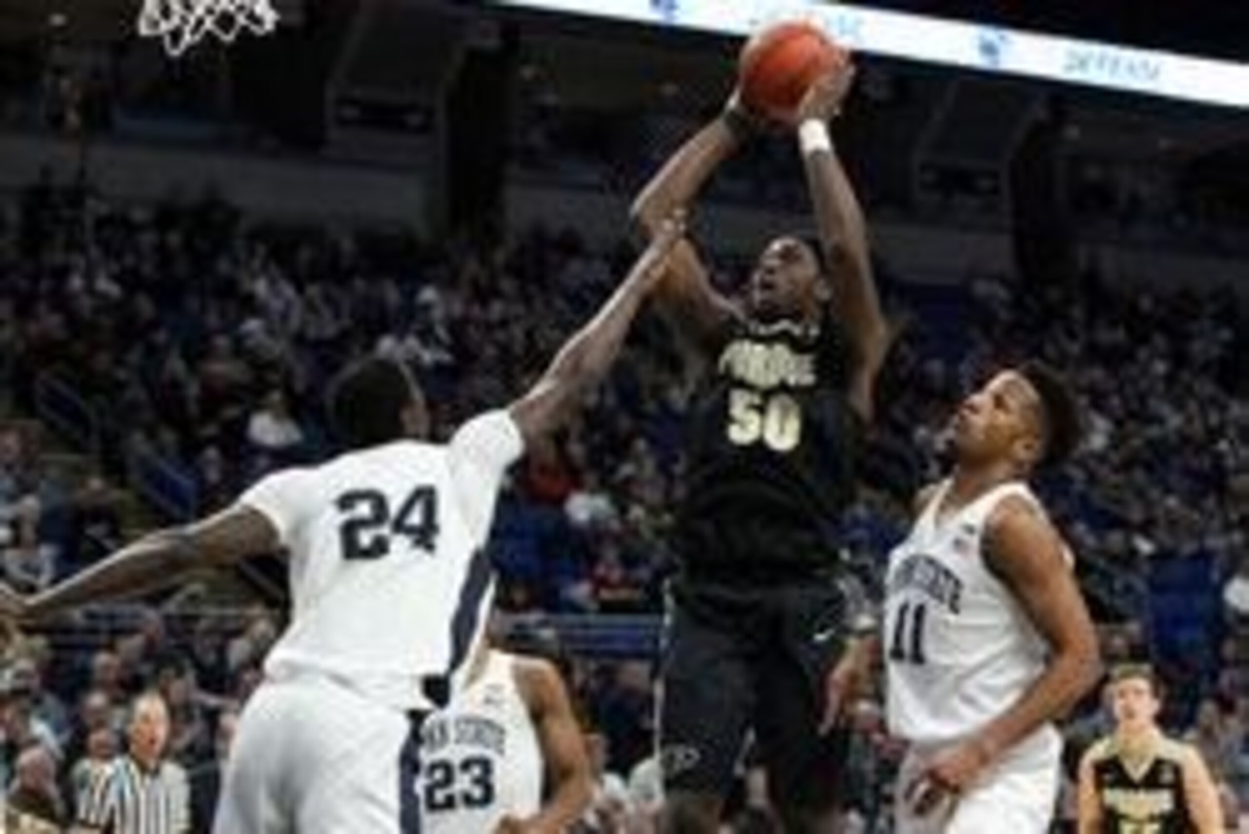 Caleb Swanigan not only leads the country with 23 double-doubles but his four 20-point, 20-rebound games are twice as many as anyone else in Division I.