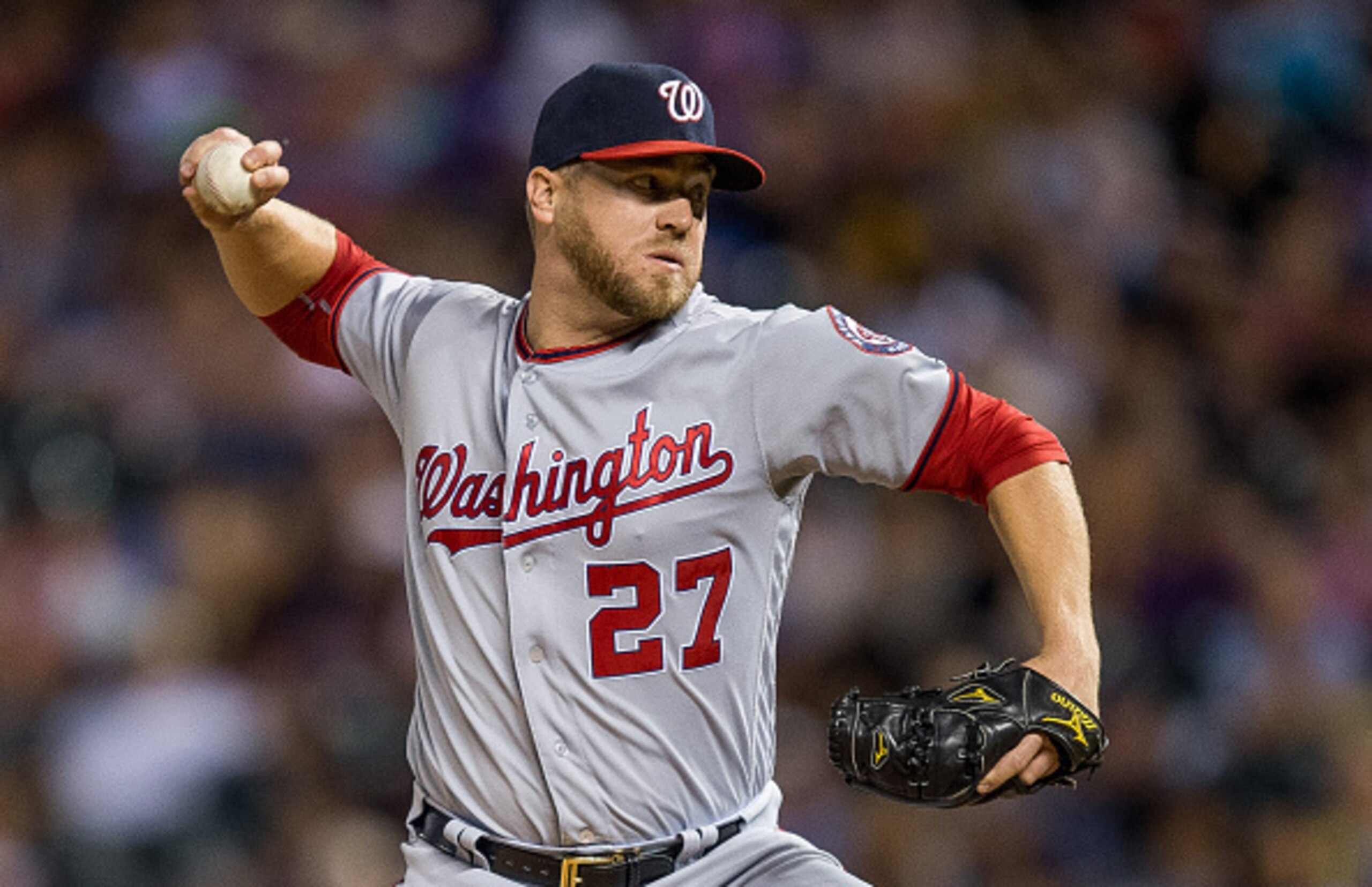Washington Nationals right-hander Shawn Kelley