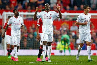 Christian Benteke looks just right all in white during the 2015/16 season.