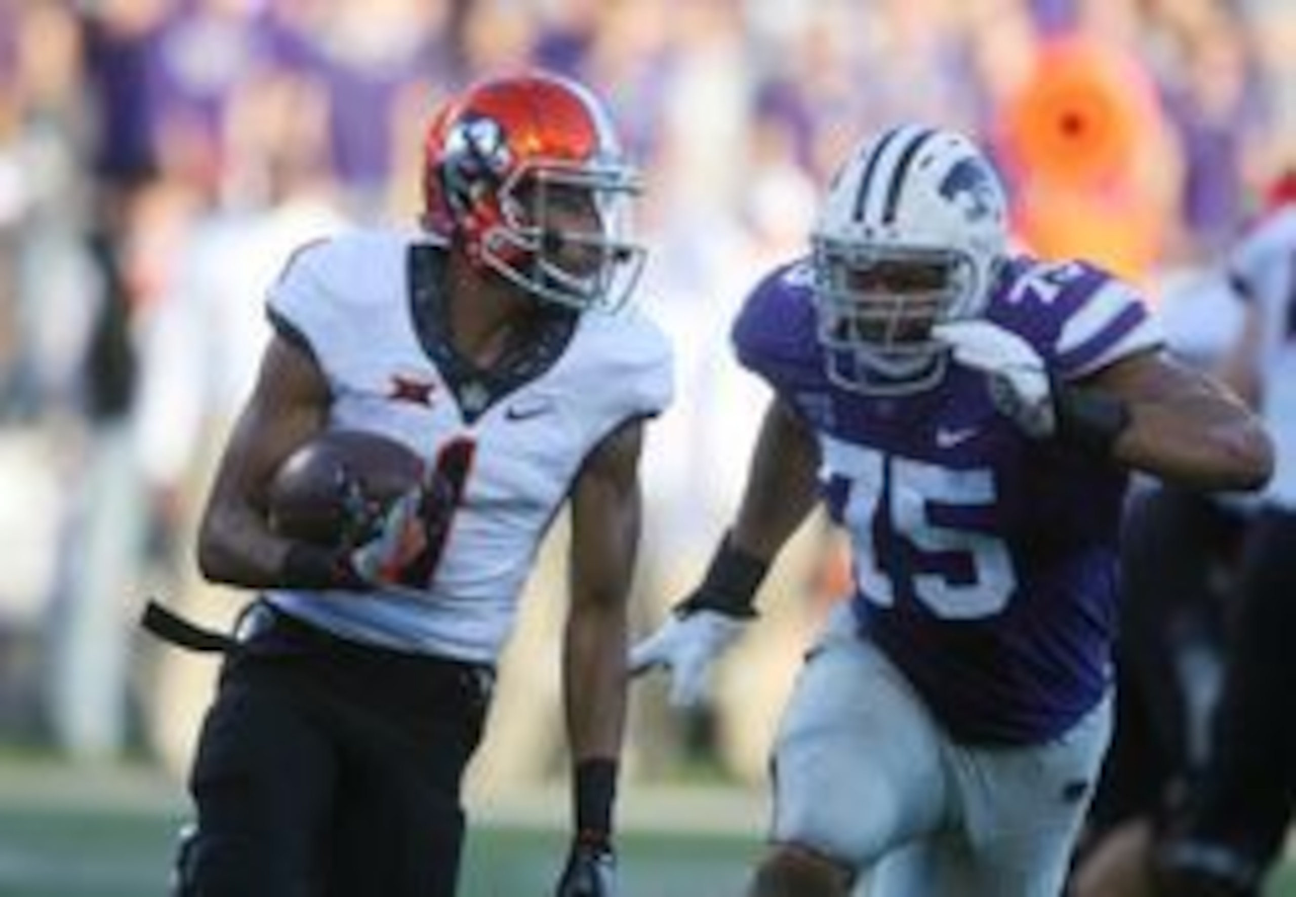 Receiver Jalen McCleskey and the rest of the Cowboys' offensive weapons could be the best in the Big 12 in 2017.