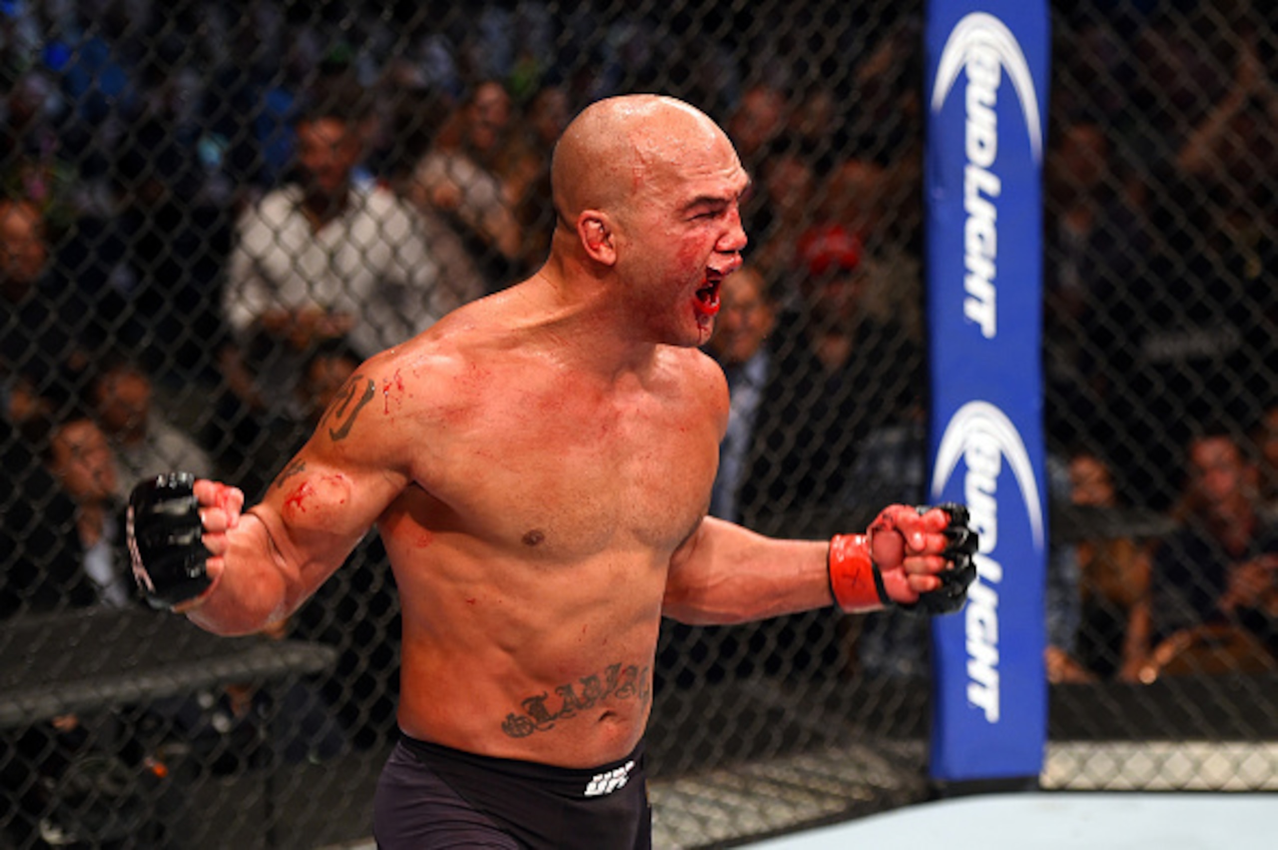 Robbie Lawler and Donald Cerrone were briefly booked to fight last year.