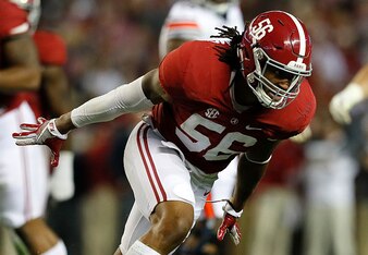 Might Alabama's Tim Williams slide all the way to pick No. 32?