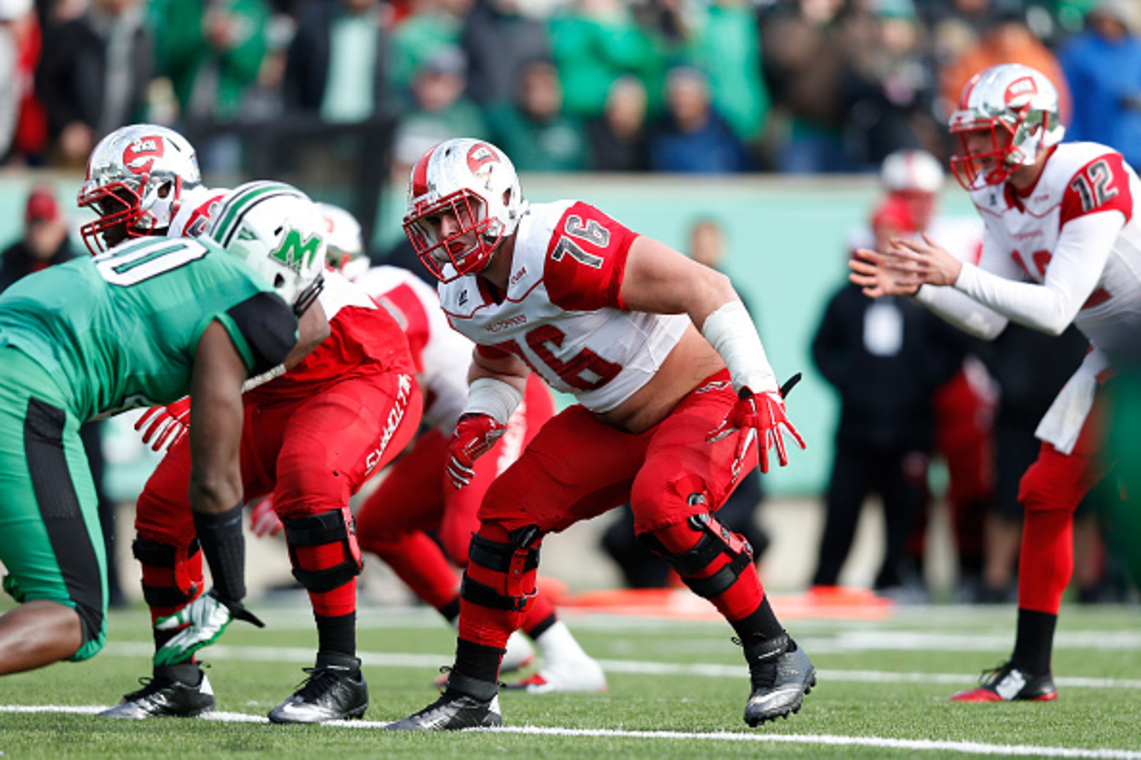 Adding a player like Forrest Lamp could help upgrade New England's offensive line. Adding a player like Forrest Lamp could help upgrade New England's offensive line.