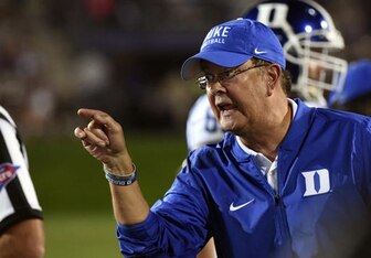 David Cutcliffe hopes for a rebound season with Duke.
