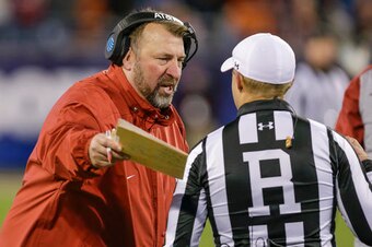 Bret Bielema could use a breakthrough season at Arkansas.