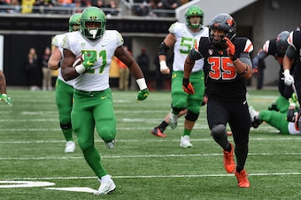 Royce Freeman hopes to author a turnaround in Willie Taggart's first season at Oregon.