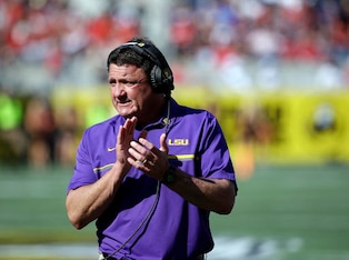 Ed Orgeron has a tough test ahead in his first full season at LSU.