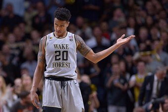 Are you not entertained by John Collins and the Demon Deacons?