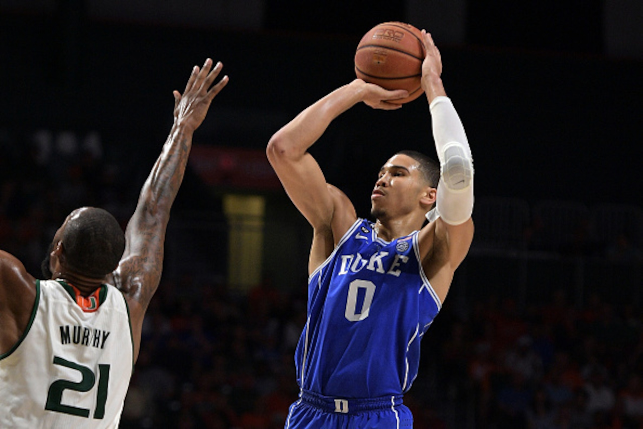 Jayson Tatum wasn't able to carry the Blue Devils this week.