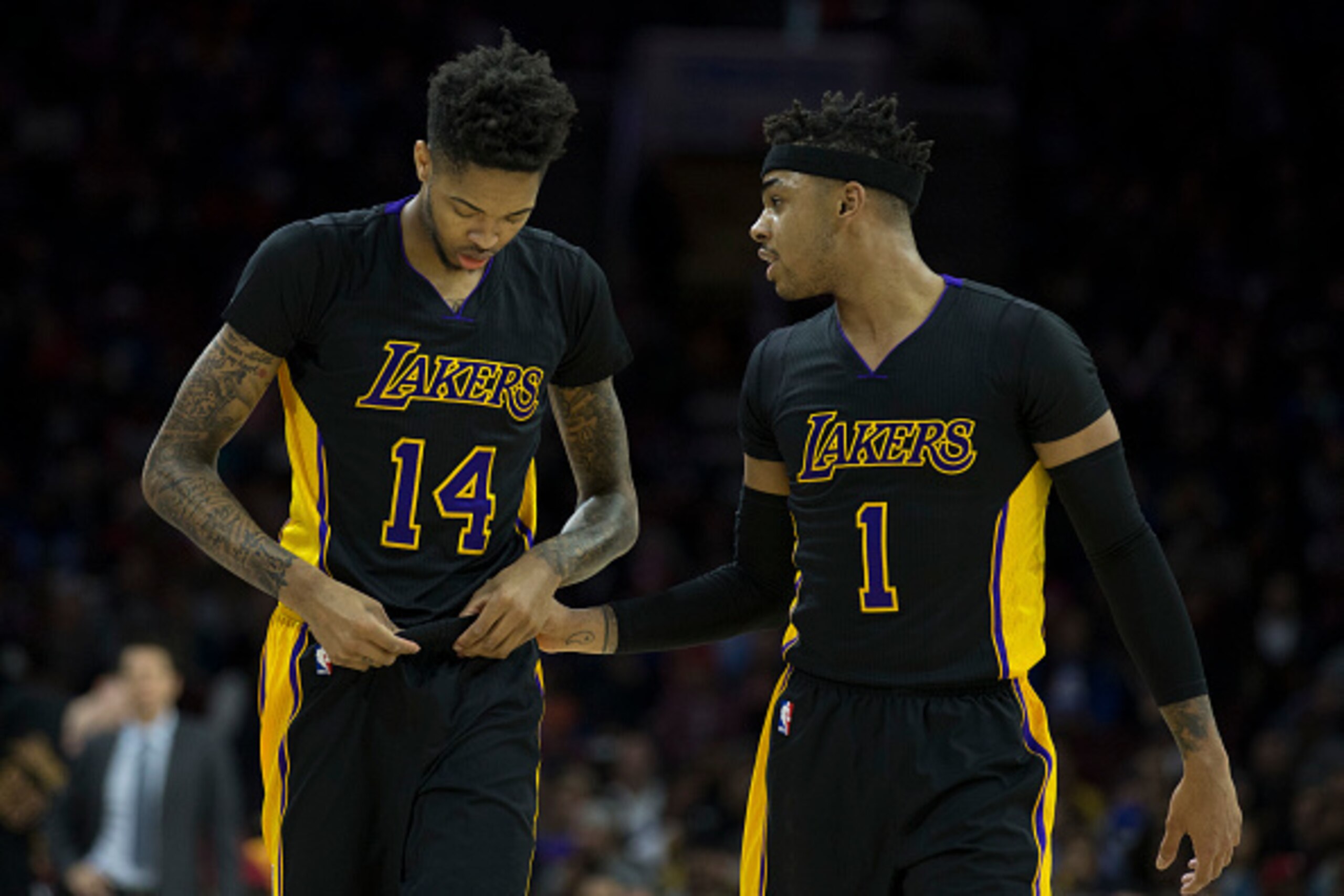 Brandon Ingram and D'Angelo Russell will continue developing during the Lakers' stretch run.