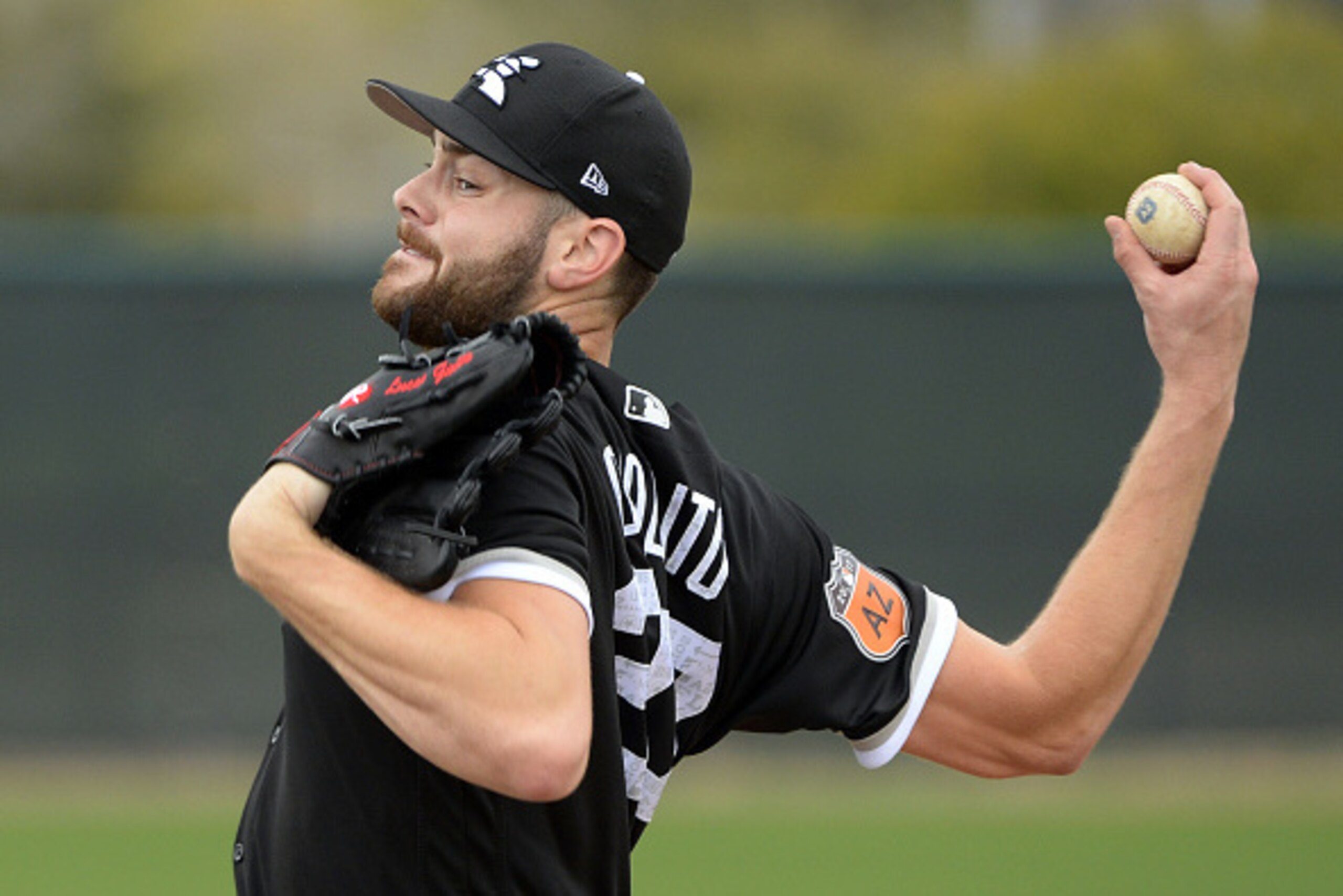 Chicago White Sox right-hander Lucas Giolito. Chicago White Sox right-hander Lucas Giolito.