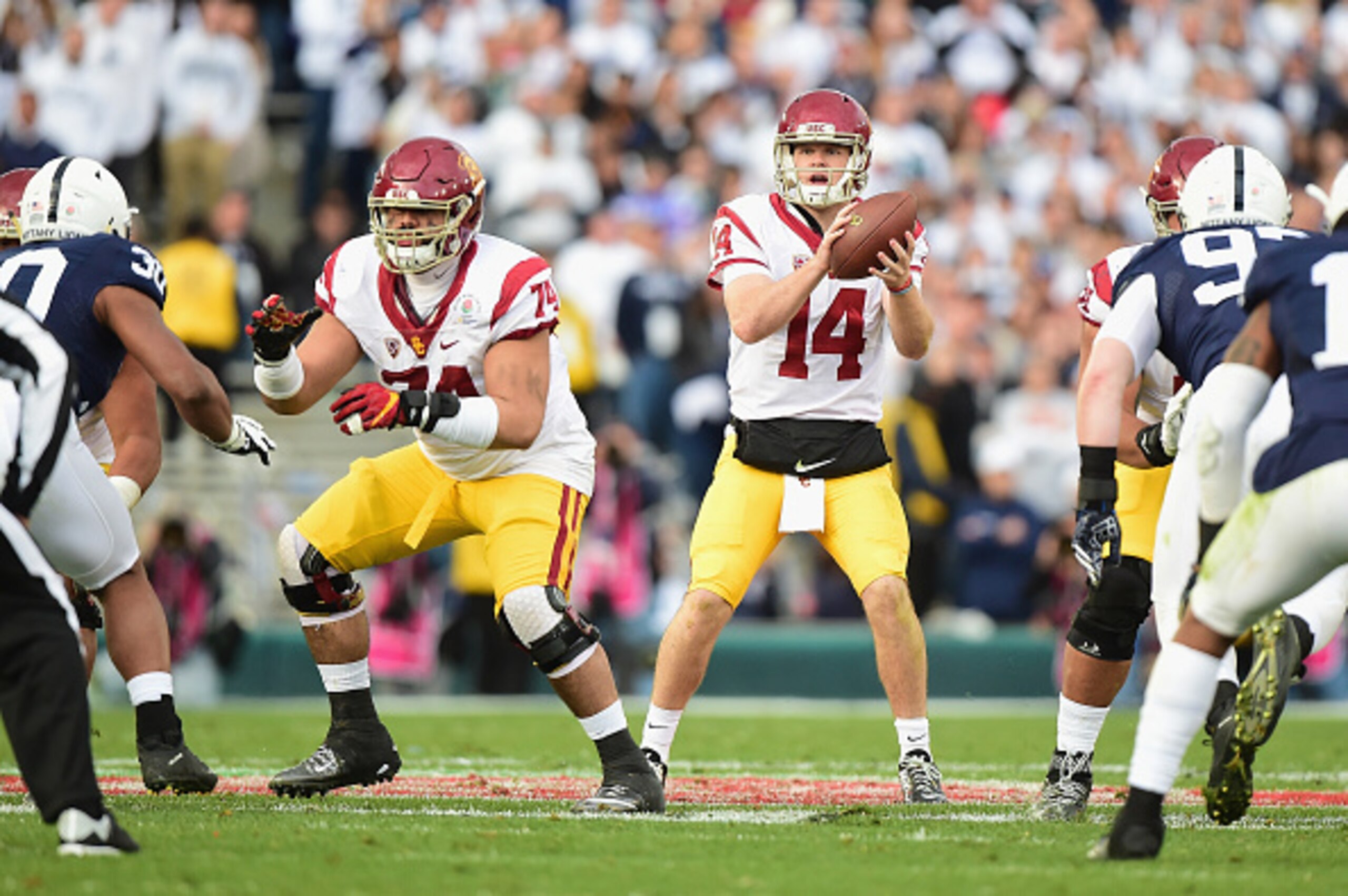 Sam Darnold made USC's offense go as a freshman quarterback.