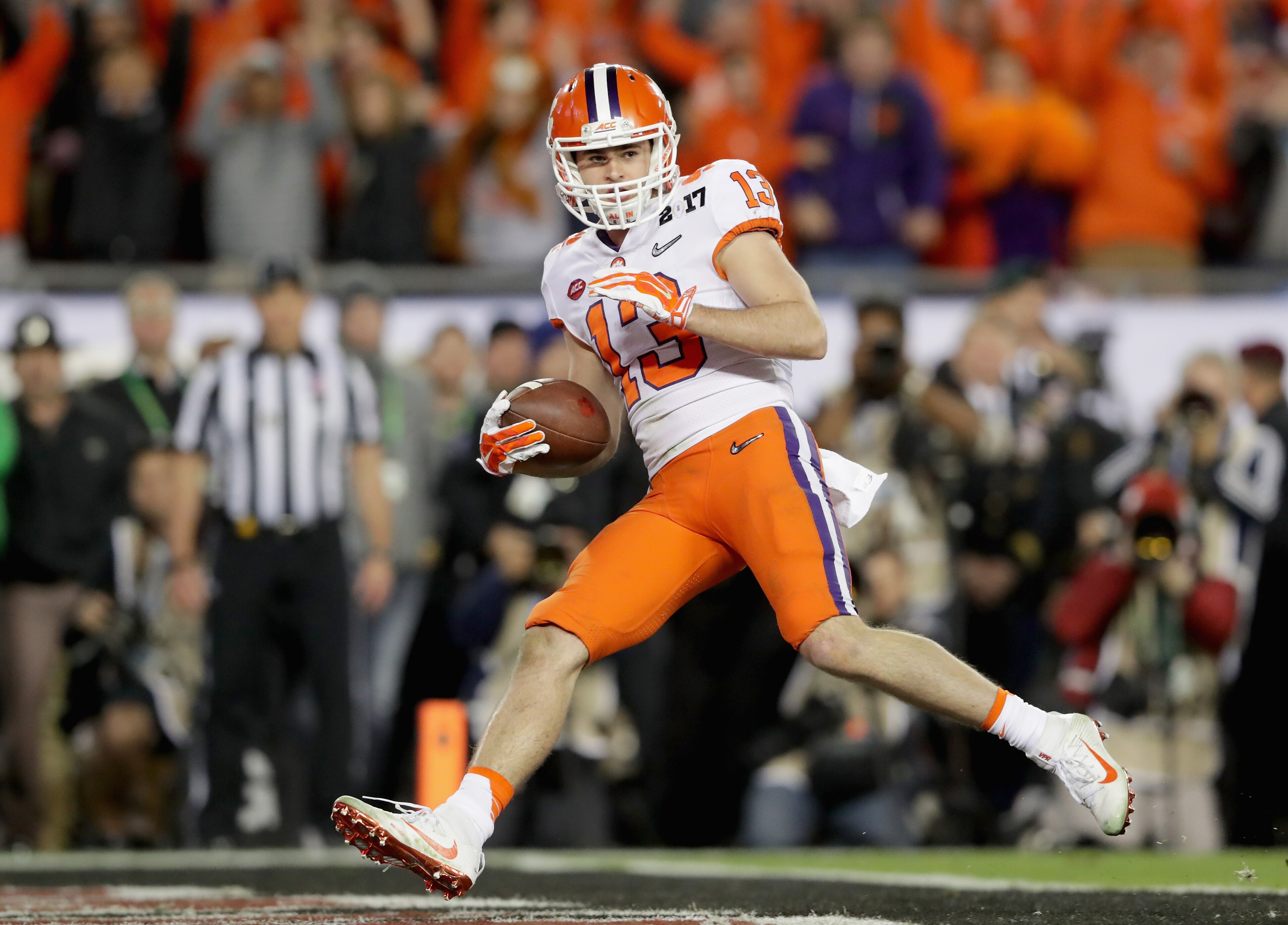 Hunter Renfrow's clutch catch handed Clemson its first national title since 1981. Hunter Renfrow's clutch catch handed Clemson its first national title since 1981.
