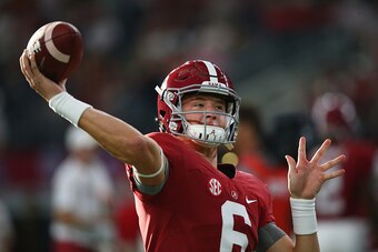 Former Alabama signal-caller Blake Barnett has a new start in Tempe.