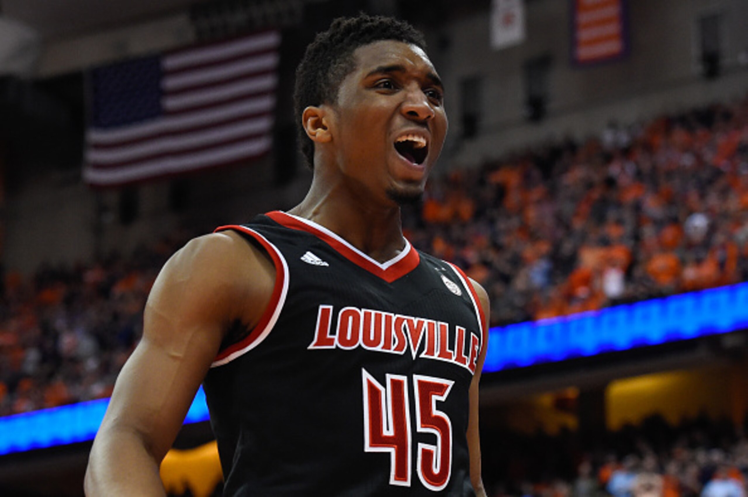 There aren't many players better on both ends of the floor than Louisville's Donovan Mitchell.